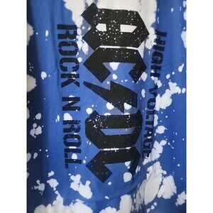 ACDC Shirt Mens XL High Voltage Rock and Roll Tye Die Band Tee NEW A107 Nice